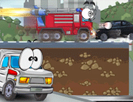 Vehicless 3 Car Toons Game